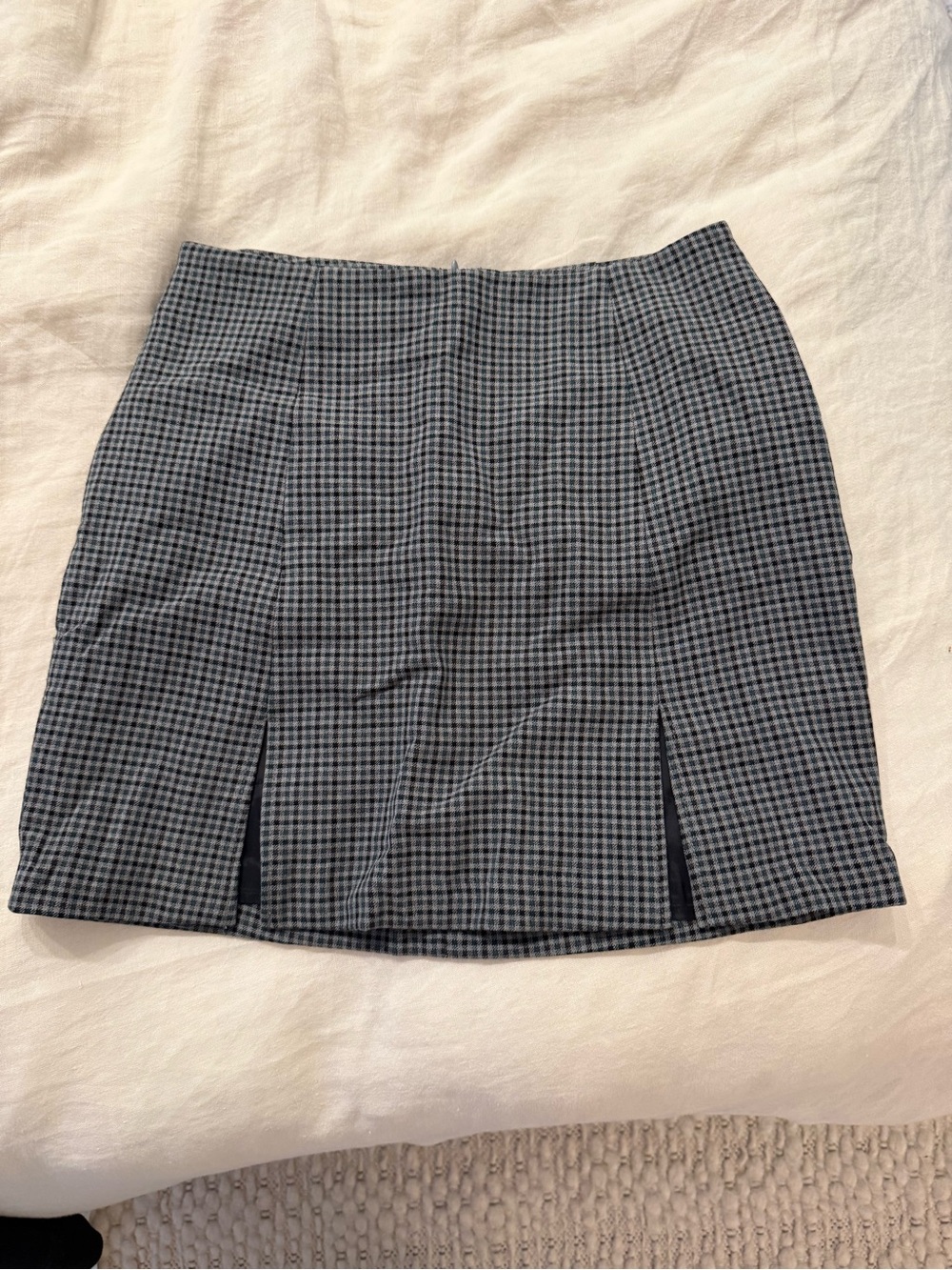 Sunday Best Houndstooth Mini Skirt
